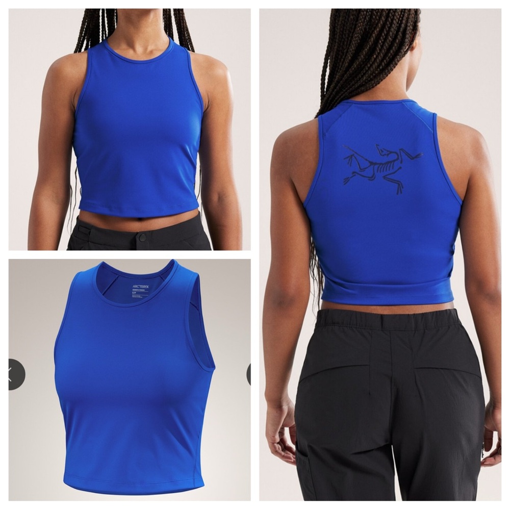 Arc'teryx Soria Tank Size Large NWT Electra / Soulsonic Blue RARE!